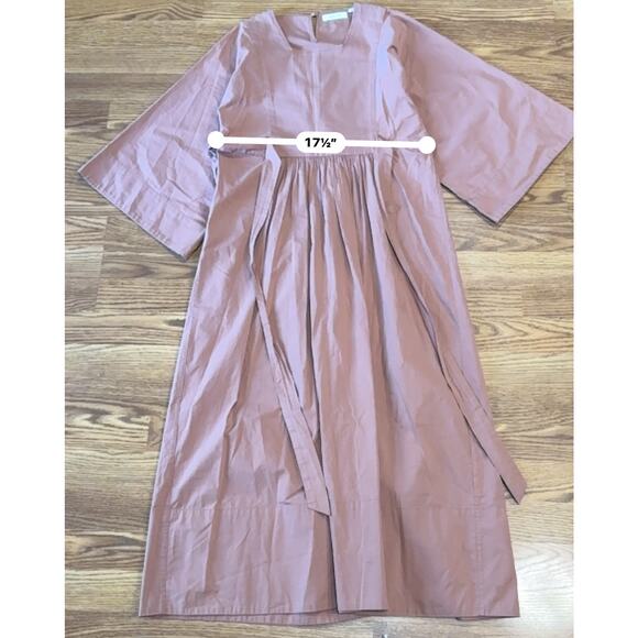 DOEN Avignon Midi bell like sleeves Dress in Sierra size S - Picture 7 of 12